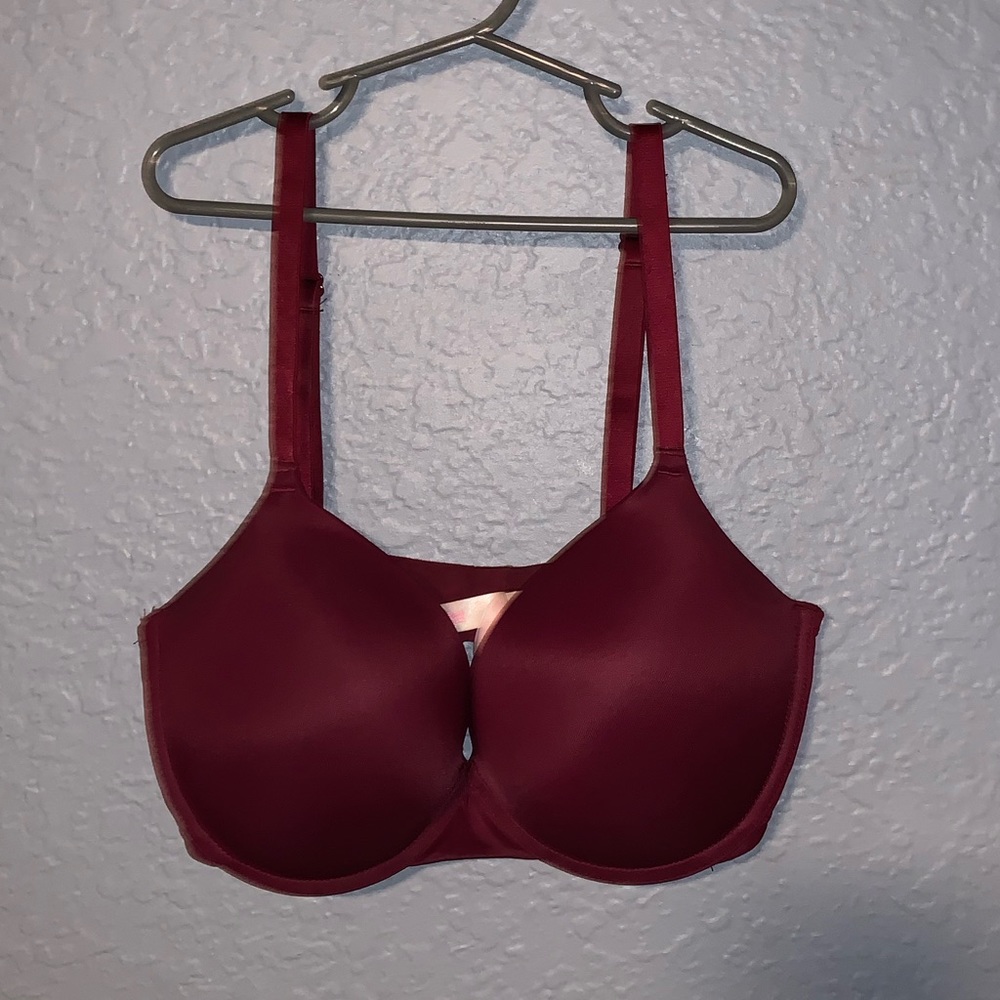 PINK bra (maroon color)